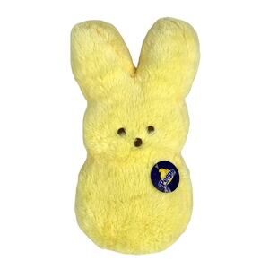 NWT Peeps Yellow Bunny Plush 2014